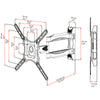 SA21 Full Motion TV Mount
