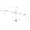 SD22 Quad Monitor Desktop Mount
